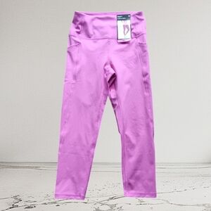 🥰GAP FIT WOMEN'S SIZE SMALL PINK YOGA LEGGINGS PANTS.